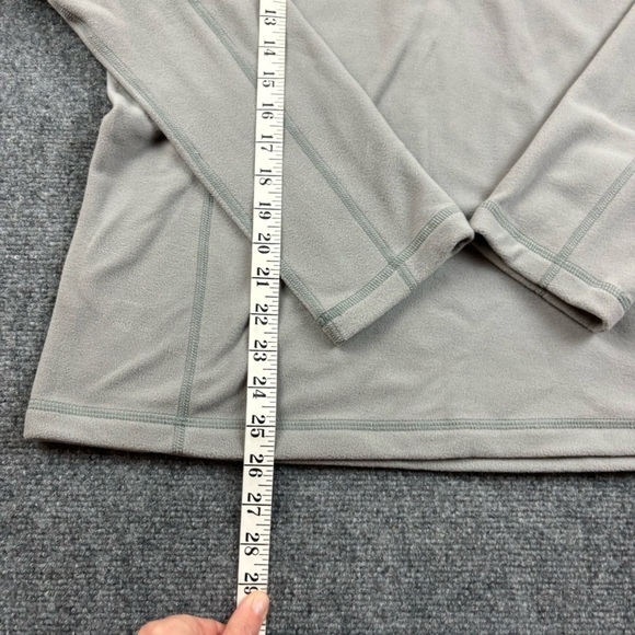 PATAGONIA Womens Lightweight Micro D Fleece Dove Grey 1/4 Zip size: Large - Picture 7 of 7